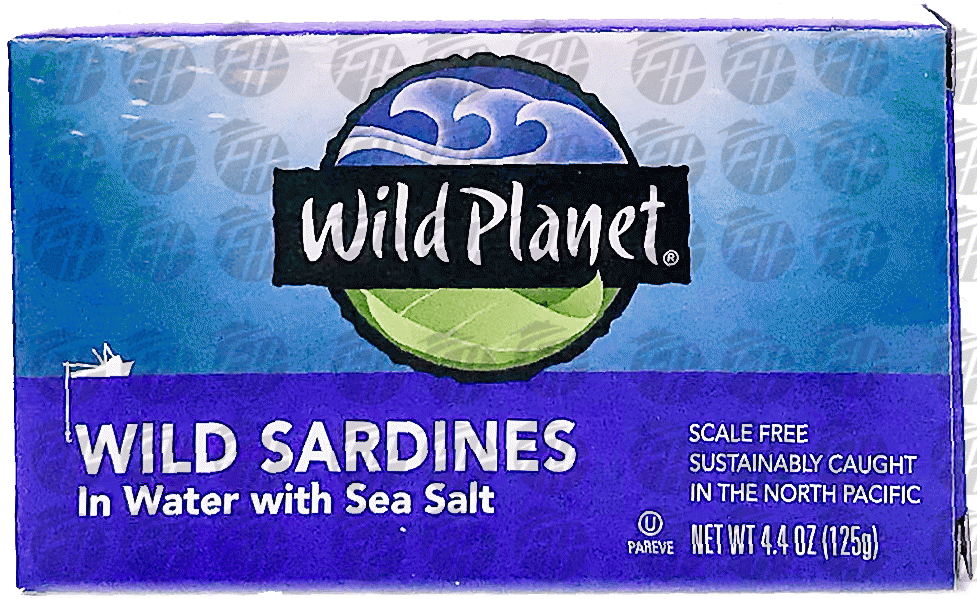 Wild Planet  wild sardines in water Full-Size Picture